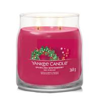 Yankee Candle Sparkling Winterberry Medium Jar Extra Image 1 Preview